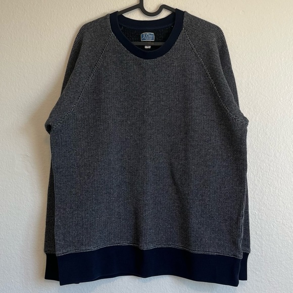 J. Crew Men’s Vintage Fleece Knit Sweater, Size Large - Picture 1 of 11